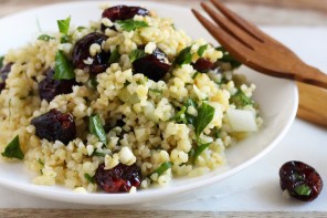 cranberry bulgur salad